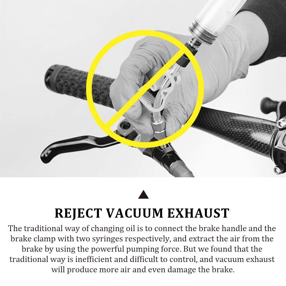 Bicycle Hydraulic Disc Brake Oil Bleed Kit for MAGURA SRAM TEKTRO SHIMANO Universal Tools MTB Road Bike Brake Repair Tool