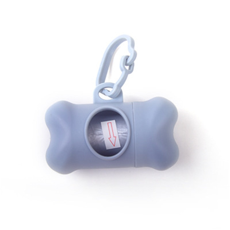 Draagbare Bone Hond Vuilnisbak Garbage Clean Dispenser Doos Hond Afval Kak Bag Outdoor Walk Hond Opruimen Tas Huisdier Accessoires Benodigdheden