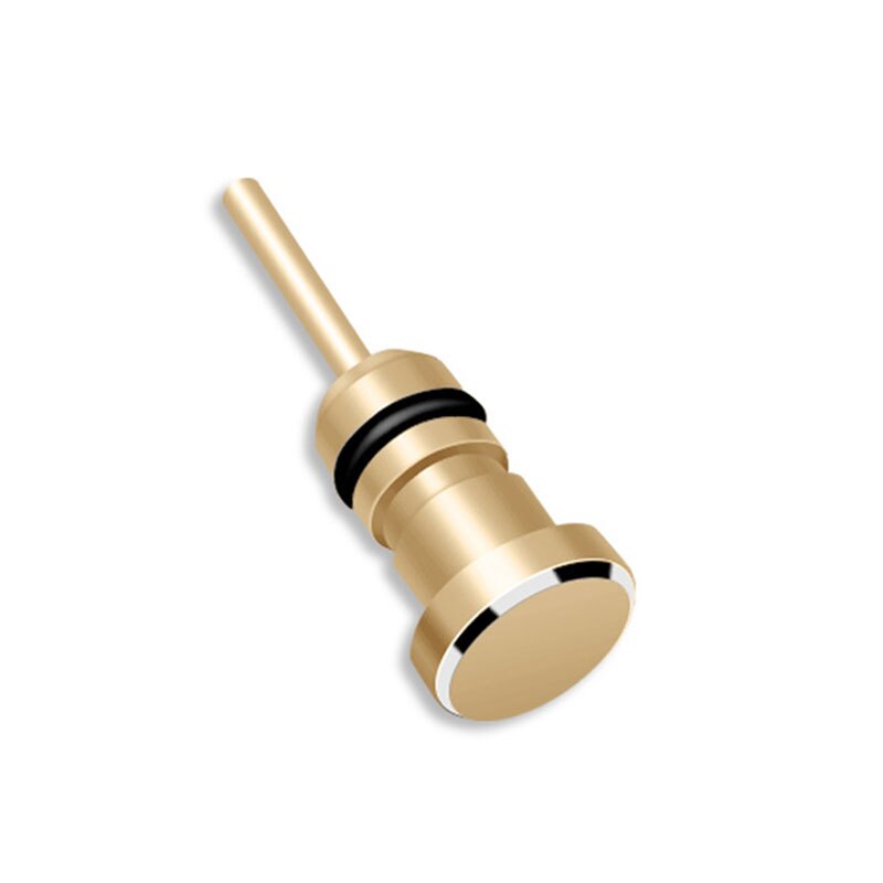 3.5mm Earphone Dust Plug Jack Interface Antidust Mobile Phone Card Retrieve Card Pin JR Deals: Gold