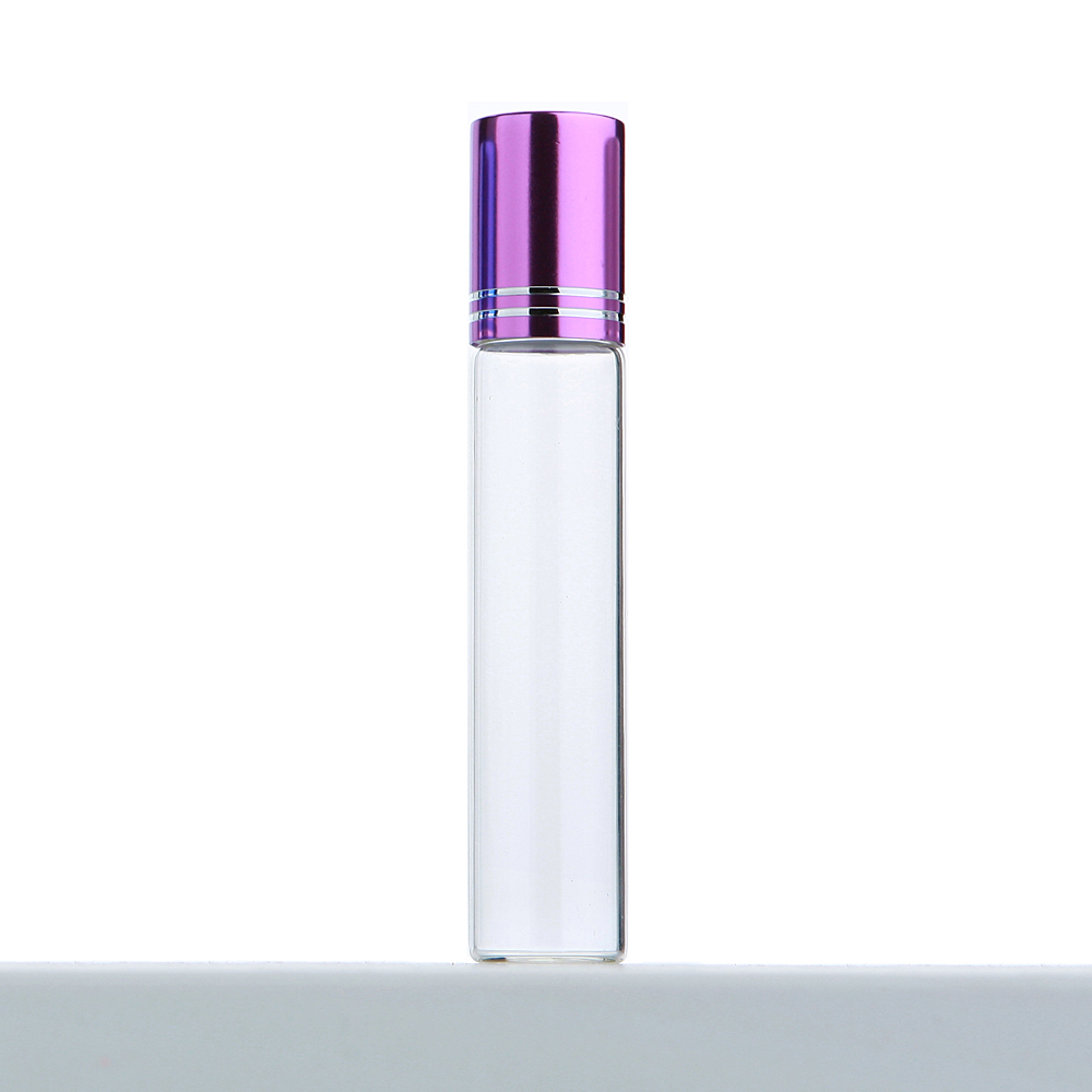 50Pcs/Lot 10ml Clear Glass Roller Essential Oil Bottle With Box Roll On Perfume Bottle Cosmetics Container Print LOGO Pay Extra: Ivory / 250ml