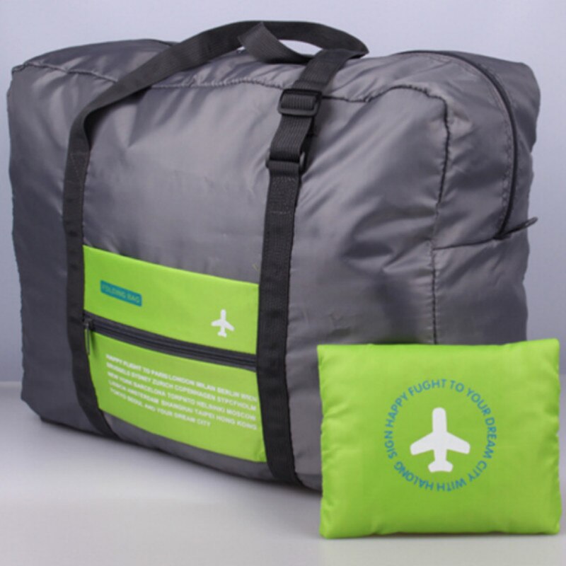 Saco de viagem oxford viagem duffel mulheres portátil grande capacidade dos homens natação ginásio saco bagagem bolsas durante a noite sacos fim de semana: Green