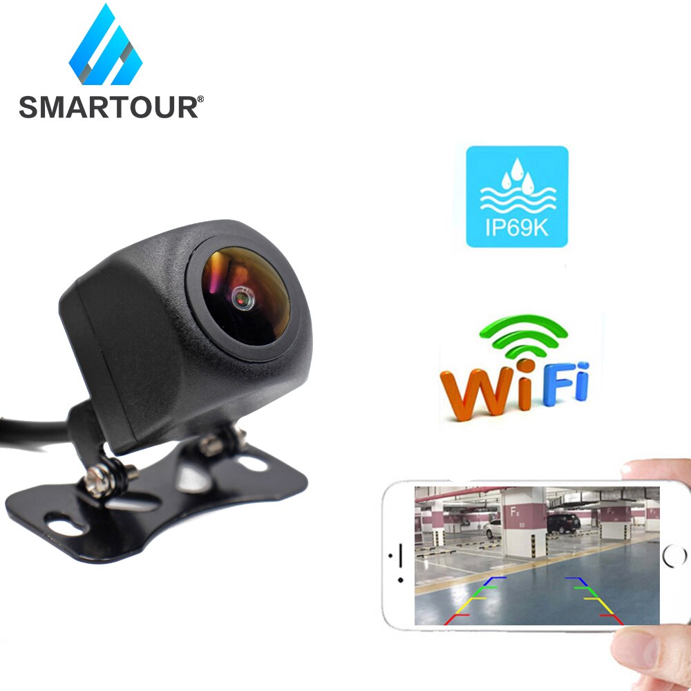 Auto Rückfahrkamera WiFi 170° - Wasserdichte HD Kamera Für 12V Fahrzeuge