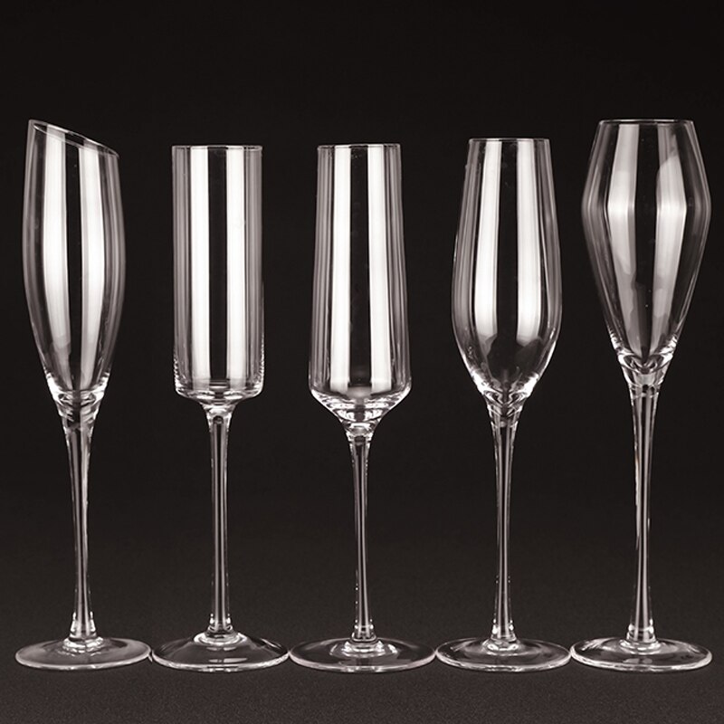 Champagne Flute Glasses Cocktail Glasses Hand Blown Lead Free Champagne Cups
