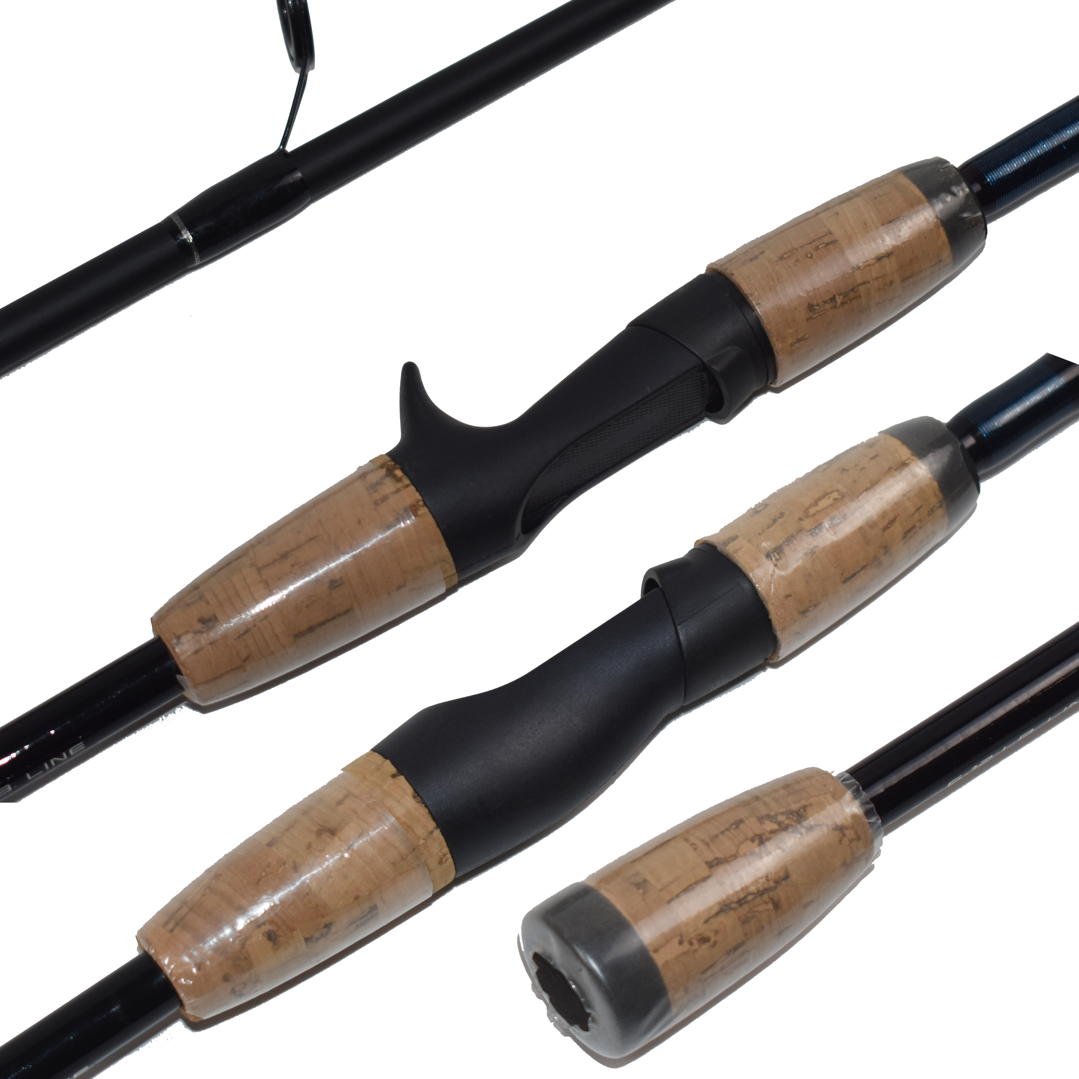 Spinning Rod Ultra Light Carbon / Casting Spinning Fishing Rod Carp Spinning Rods Ultralight 1.8m 2 Sections