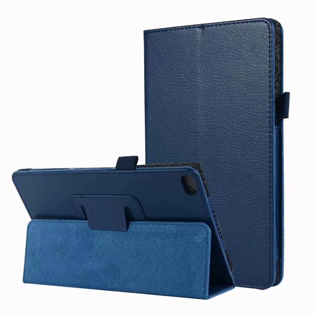 Tablet Case For Lenovo Tab E8 TB-8304F 8inch Tablet PU Leather Protective Stand Magnetic Funda Cover For Lenovo Tab E8: dark blue