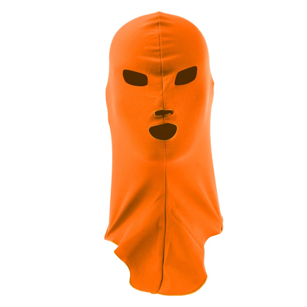 Lightweight Mask Sports Face UV Protection Full Face Mask Women/Men Head Cap Black/ Blue/Yellow/Pink/Orange