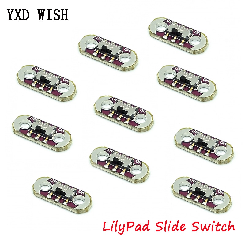 10pcs LilyPad Slide Switch AYZ0202 Sensor Switchs For arduino Diy Kit Toggle Switching