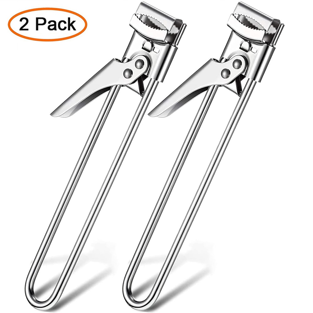 Nuovo apri barattolo regolabile apribottiglie manuale in acciaio inossidabile per mani debole accessori da cucina gadget strumenti