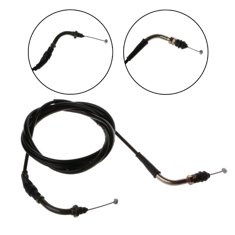 Motorcycle Throttle Cable Scooter Accelerator Cables GY6 Engine For Yamaha Honda