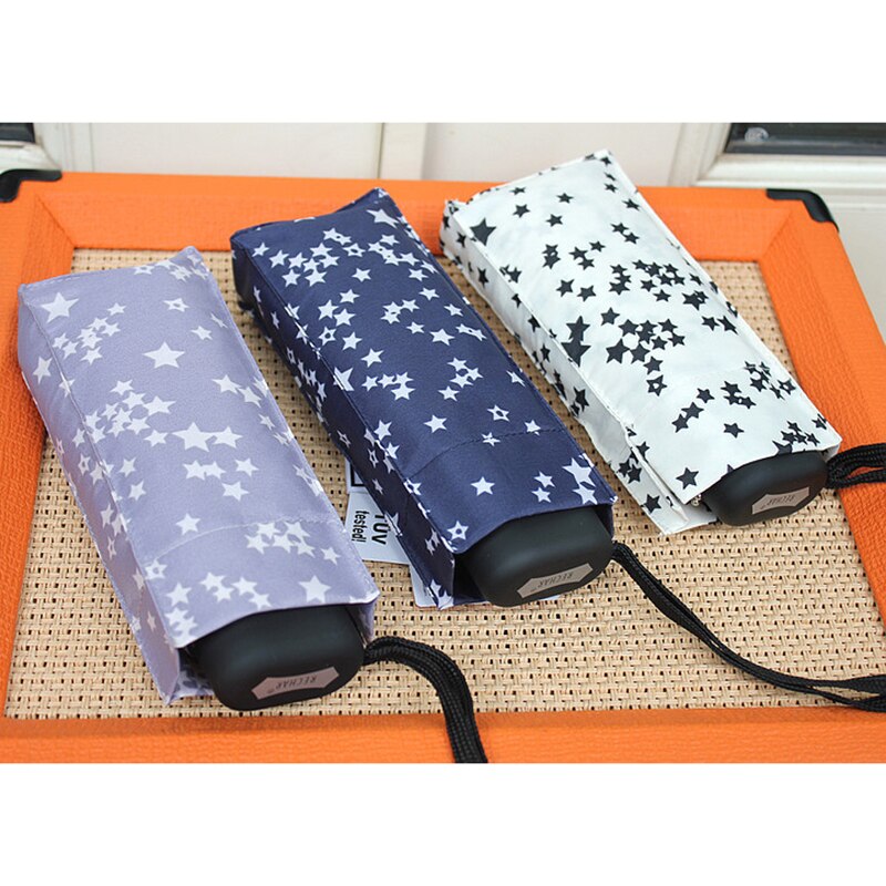 YADA Ins Stars Pattern 5-Folding Rainy Mini Pocket... – Vicedeal
