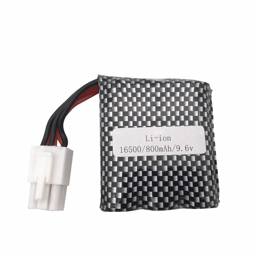 Upgraded 9.6V 1600mAh (2*800mAh ) Spare Parts 9.6V 800mAh Li-ion Battery For JYRC 9115 9116 S911 S912 RC Car Truck Spare 9.6V