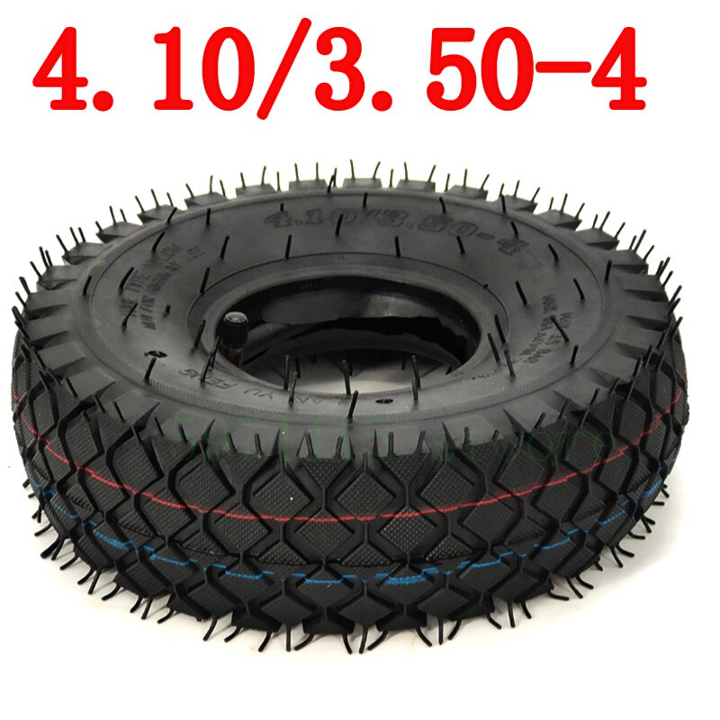 4.10/3.50-4 Inch Pneumatic Tire Inner Tube and 0uter Tube Tire For Electric Scooter