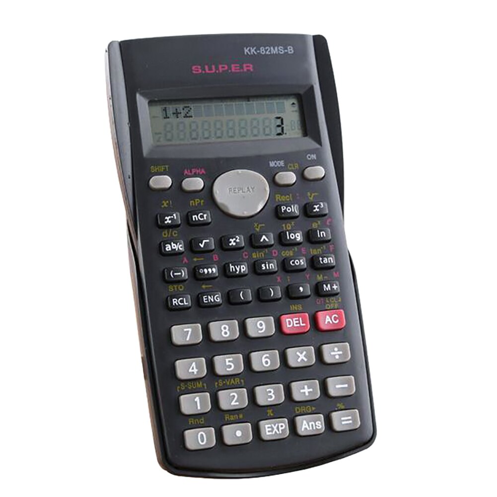 Portable Scientific Calculator Stationery School Office Engineering Multifunction School Engineering Stationery Scientific Tool