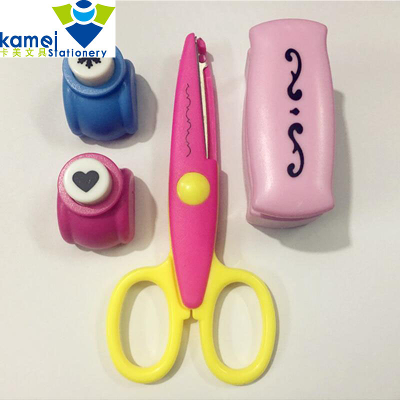 Perfurador de papel para artesanato e scrapbooking, 4 tamanhos, artesanato, para galeria de fotos, faça você mesmo, dispositivo de gravação de cartão de presente yh32