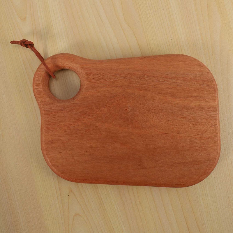 Planche à découper en bois d&#39;ébène Simple, planche à découper domestique de cuisine en bois entier épaissi planche à pain