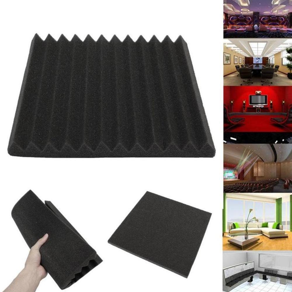 Dźwiękochłonne studio akustyczne absorbujące ścianę z pianki klinowej 12 "robić paneli dźwiękowych płytki studyjne 1" x 12 "x odpowiednie Q2C2