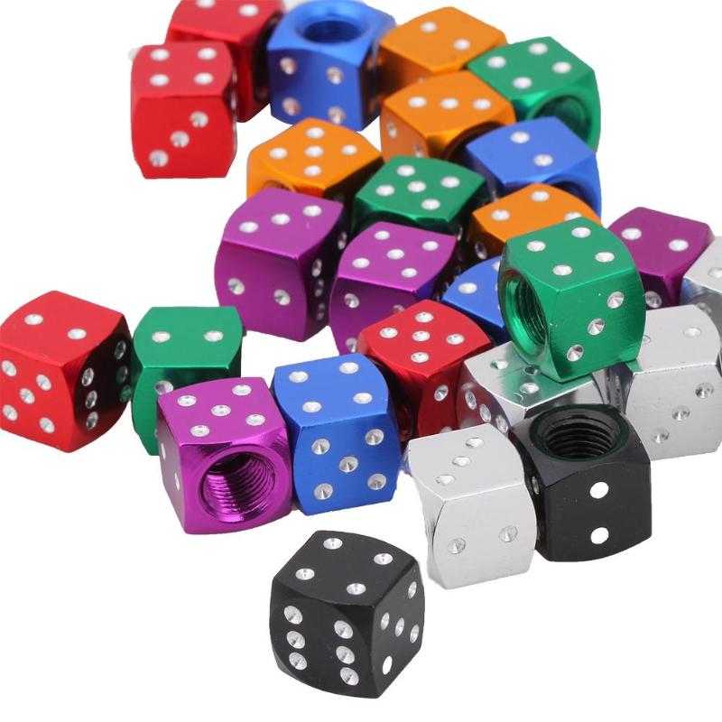 Autoband aluminiumlegering kleur ventieldop schorpioen ventieldop zeef stofkap 4- delige aluminium antidiefstal ventieldop