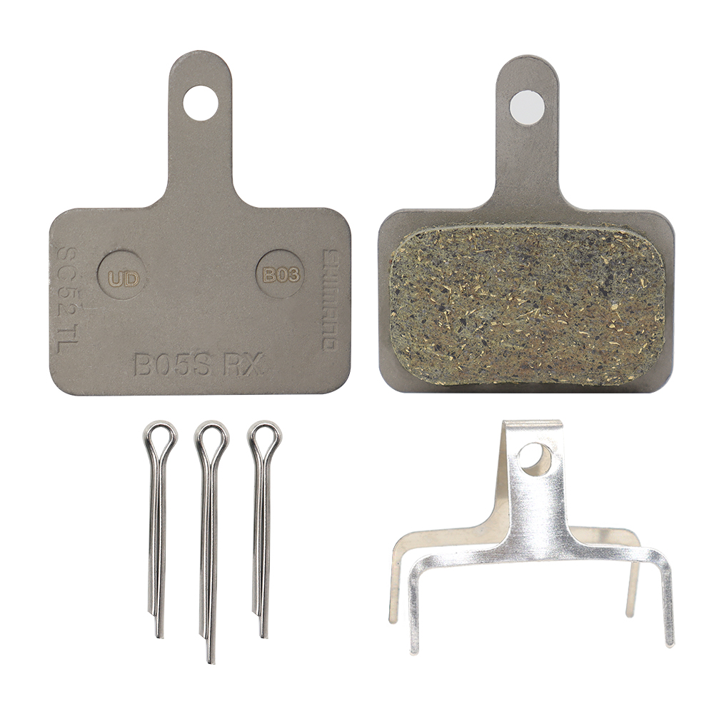 SHIMANO B05S Hars Schijfremblokken Voor BR-MT200 MT400 UR300 MT500 M355 M375 M415 M446 M485 M525 Voor MTB Fietsonderdelen: WHITE