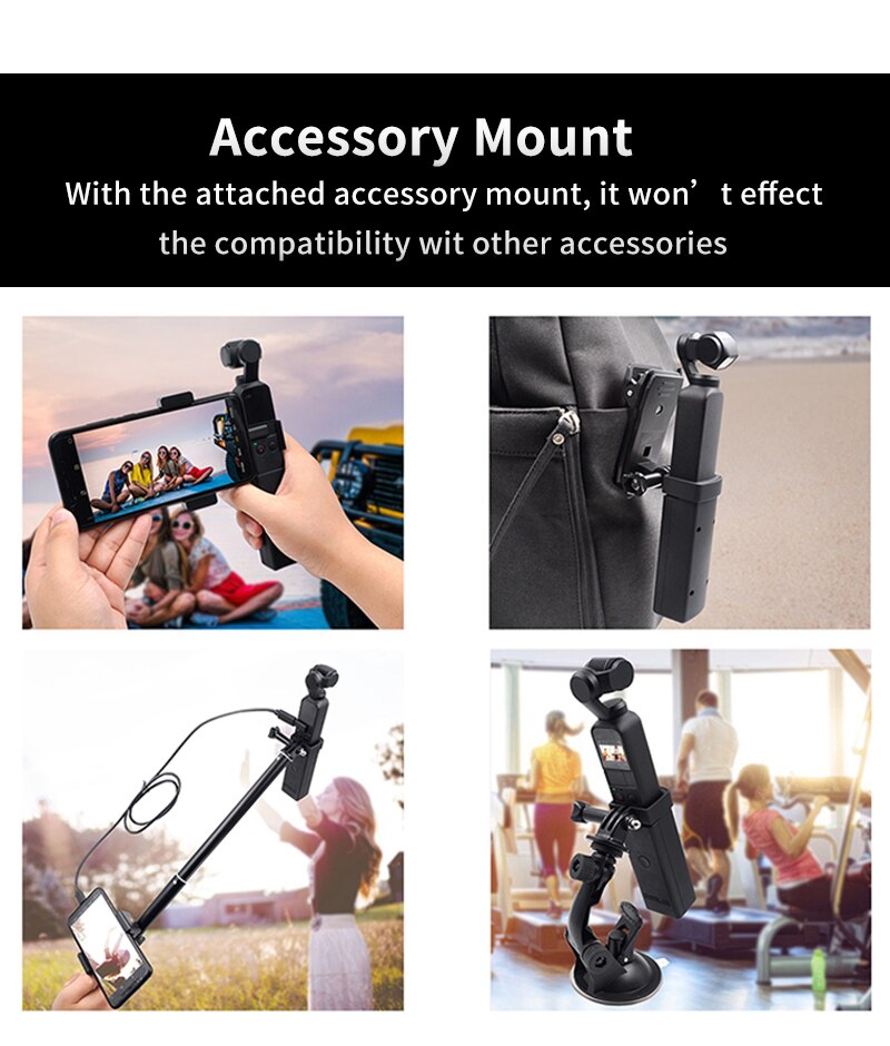 OSMO POCKET Charging Case handheld charging Hub Portable Power Bank Charger For DJI OSMO POCKET Expansion Accessories