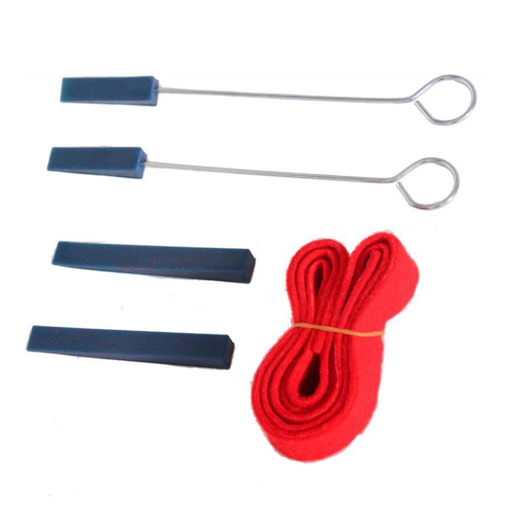 36 Pieces Piano Tuning Tuner Tool Tuner Kit DIY Set Wrench Hammer Fork Mute Ruler Set for Piano Keyboard Instrument