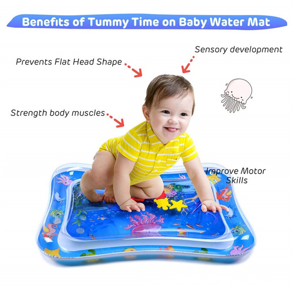 Baby Water Mat Octopus Opblaasbare Water Kussen Baby Baby Vroege Onderwijs Speelgoed Water Mat Vroege Onderwijs Ontwikkelen Baby Speelgoed