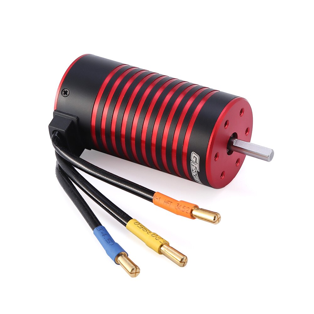 GTSKYTENRC Waterproof Combo 3650 3600KV 5200KV Brushless Motor w//Heat Sink 60A Brushless ESC for RC 1/10 RC Car