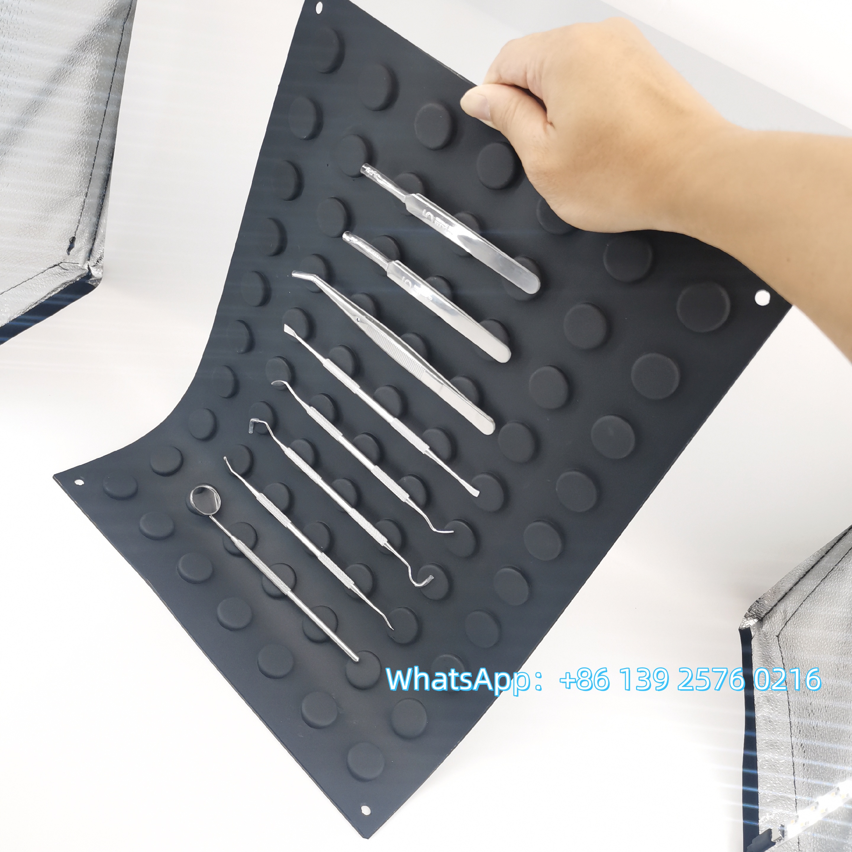 Tappetino per strumenti magnetici Tappetino magnetico Accessori per accessori per strumenti professionali Strumenti Tappetini magnetici ad adsorbimento