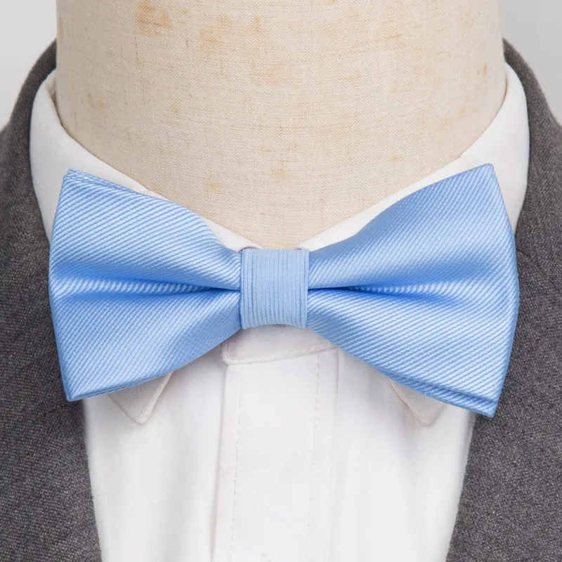 Laços pretos clássicos masculinos, gravata borboleta de poliéster, tecido, ponto, verificado, borboleta descascada, vestido de casamento, cão formal masculino, moda
