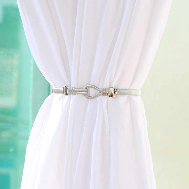 Metall Vorhang Clip Tieback Schnalle Clips Vorhang Halter Goldene Silber Farbe Blätter Bogen Elch Schnalle Krawatte Zurück Vorhang Zubehör