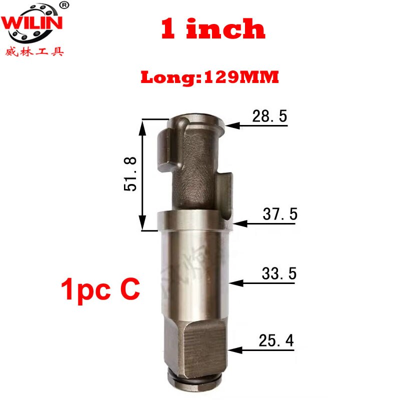 Luftstødnøgle reparationsdele vedligeholdelse tilbehør motorlejer skive cylinder cylinder akselventil: 1pc c