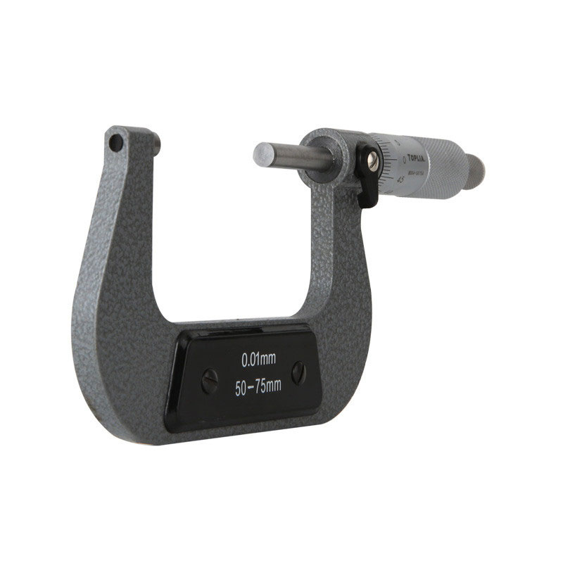 TOPLIA Mechanical Outer Micrometer Inner Diameter Micrometer High Precision Spiral Micrometer Resolution 0.01mm MS04-025A Series