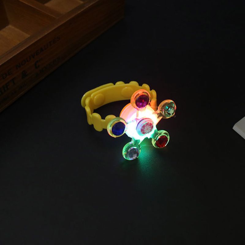 Fidget Spinner Light Up Watch Stress Relief Fidget Toys Supplies Party Favors