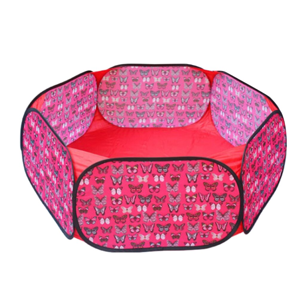 Ball Pit for Kids Toddlers and Baby - Boys Girls Kids Ball Pit Playpen, Folding Portable & Durable - Choose Colors: Red