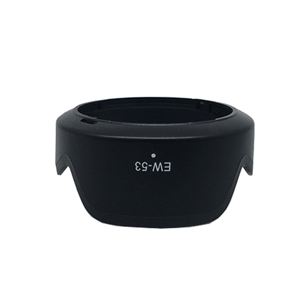 EW-53 EW53 ABS Plastic Lens Hood Protector Reversible Camera 49mm for Canon EOS M1 M2 M3 M5 M6 M50 Mark II R10 RP Accessories: Beige