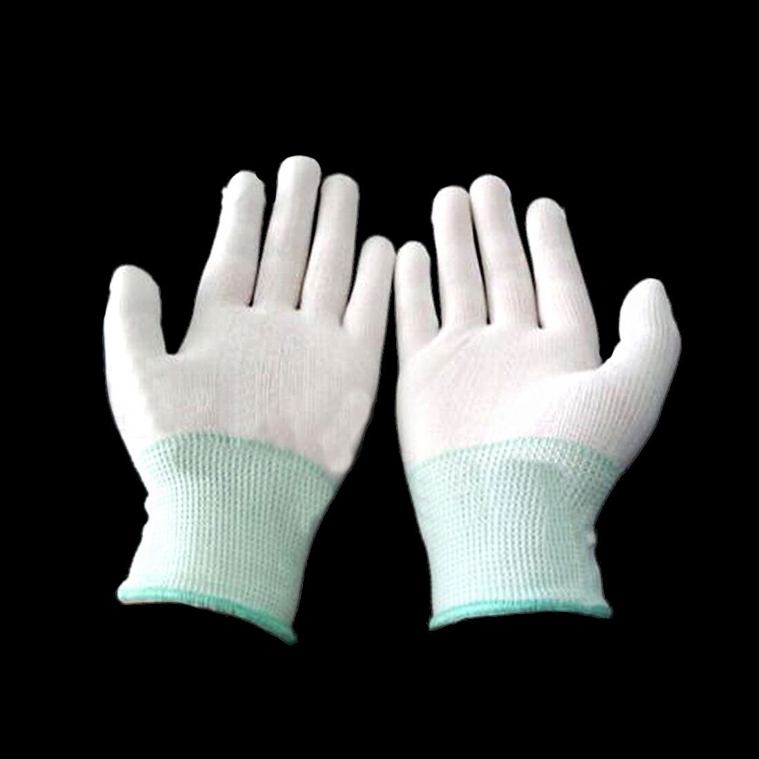 1 par nylon quiltning handsker til motion maskine quiltning syhandsker