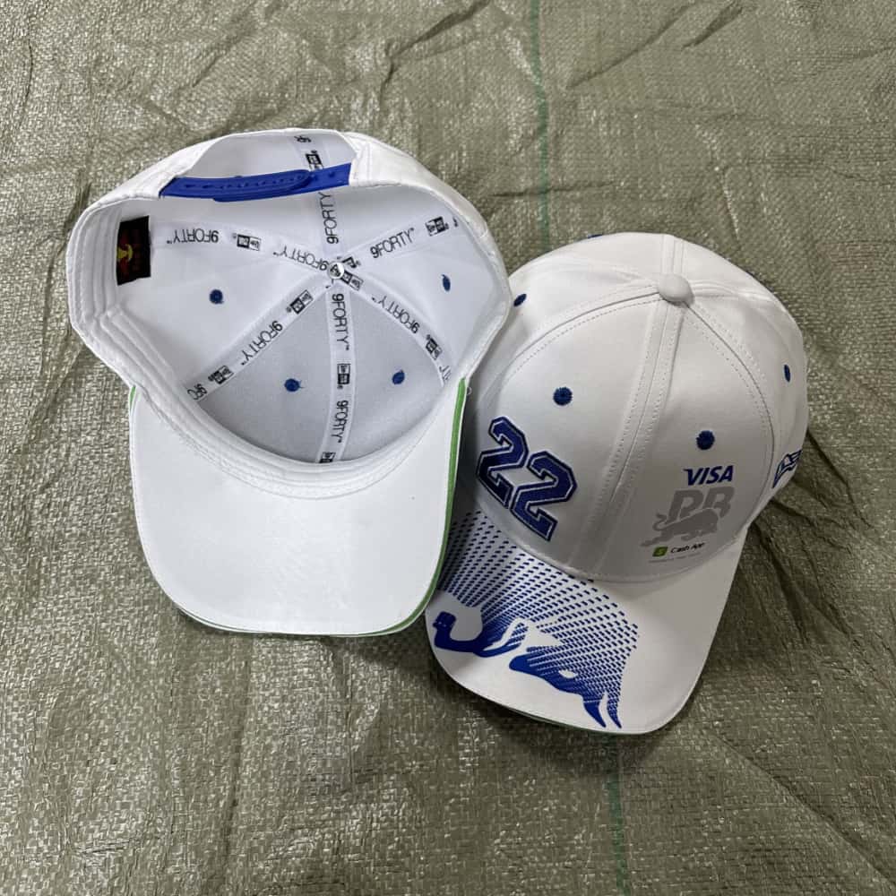 2025 temporada 22 Red Bull Hat VisaCash AppRB Red Bull Racing Hat masculino e feminino verão dobrado Red Bull Baseball Hat