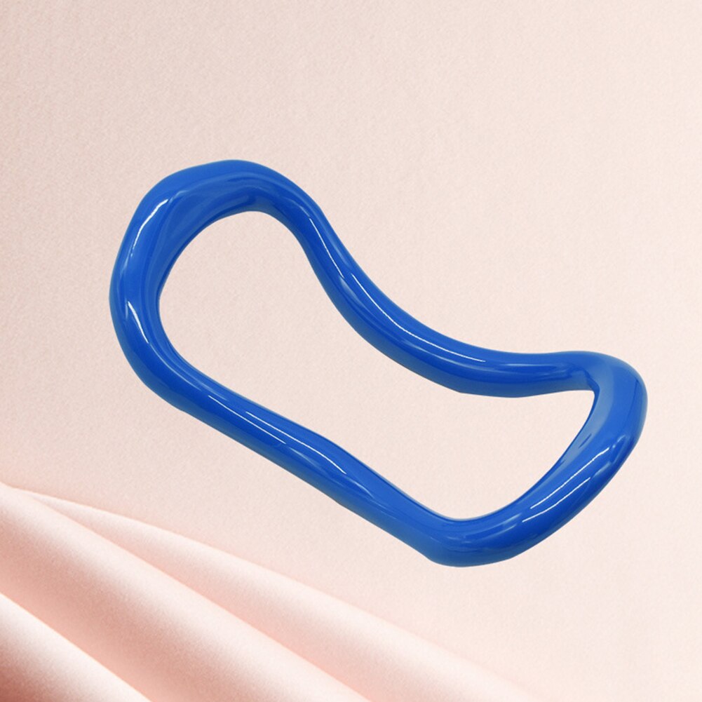 Yoga Ring Pilates Ausbildung Ring Zurück Bein Schmerzen Hause Trainingseinheiten Fitnessstudio für Brust Oberschenkel Arme Ader Erstreckt Sich Stärken ÜSpund Werkzeug: Blau