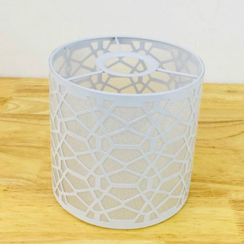 Wit Nordic Metalen Bloemen ijzer Plafond Hanglamp lampenkap Home verlichting levert eetkamer Lampenkap Decoratie: 4