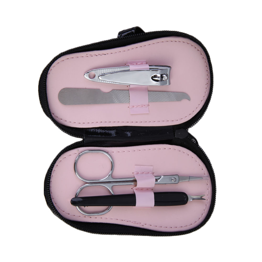 4 st pedikyr set nagelfil sax klippare nagelband instrument bröllop favor polka flip flop fest bröllop favoriserar