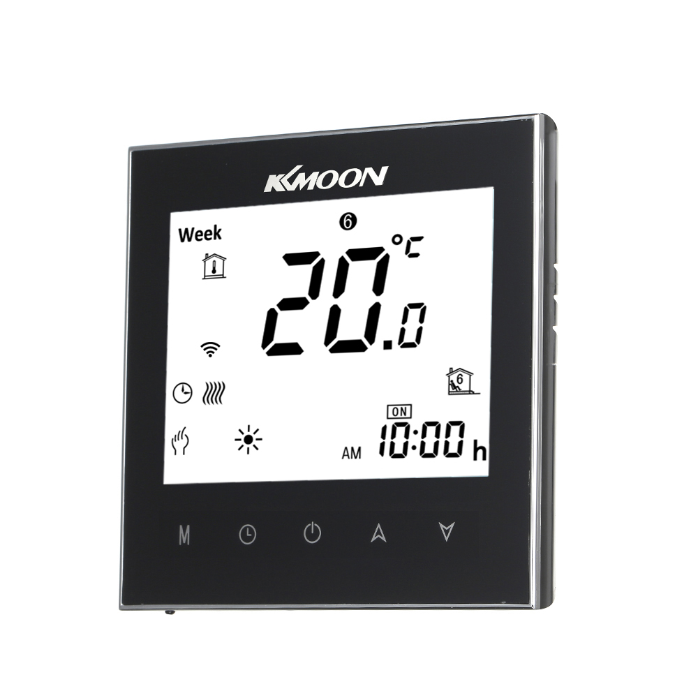 Termostatos digitales KKmoon, termostato para calentador de agua, pantalla táctil con ahorro de energía, pantalla LCD, controlador de temperatura para el hogar