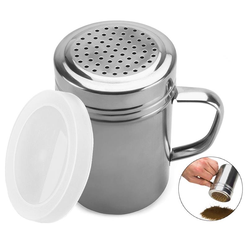 1/3pcs Seasoning Bottle Stainless Steel Seasoning Shaker Spice Bottle With Plastic Lid Kitchen Tools: 1pcs