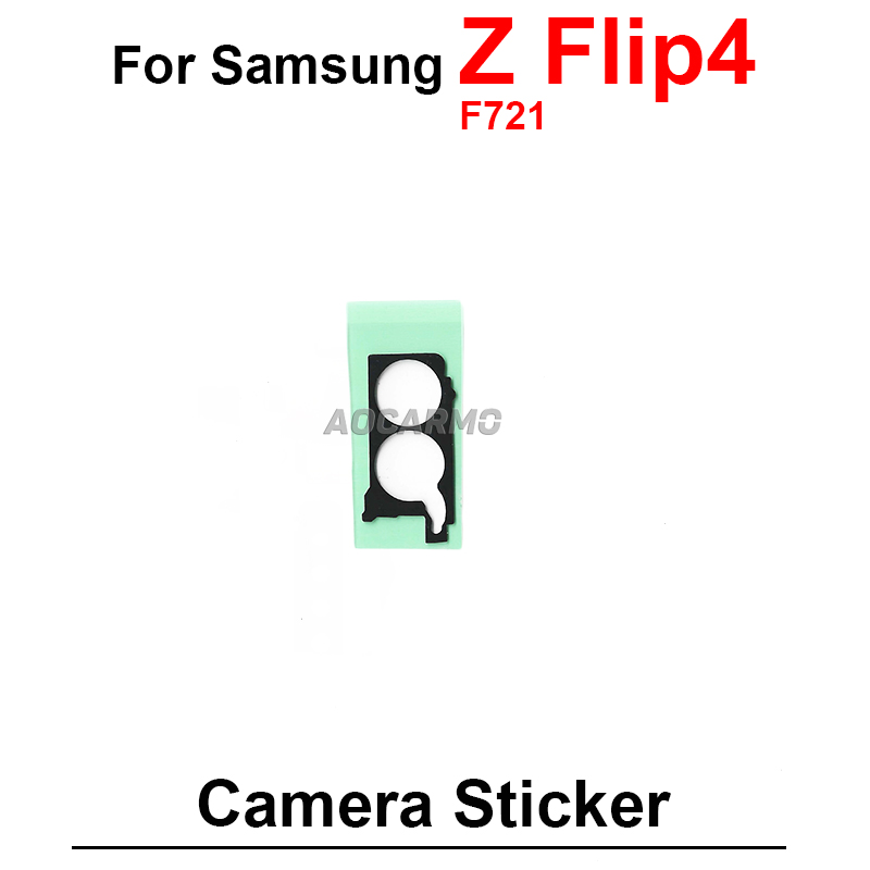 Klej do tylnej obudowy do ekranu LCD Samsung Galaxy Z Flip 4 Flip4 F721 + klej do tylnej taśmy samoprzylepnej: Dark blue