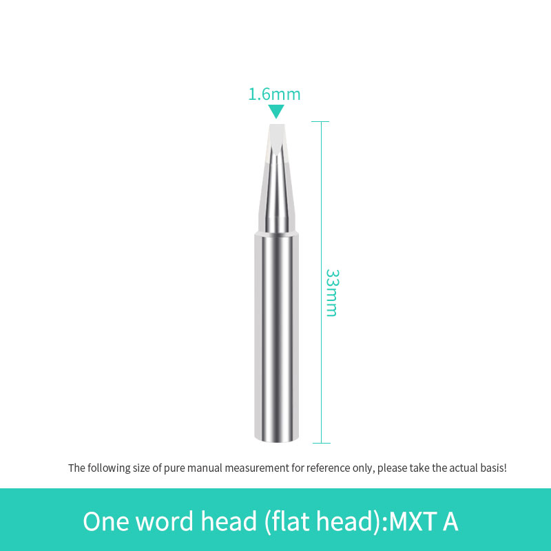 MXT Series Soldering Tips Replacement Fit For WELLER WSD71 WSDT1 WP70 Station Iron Lead Free: Beige