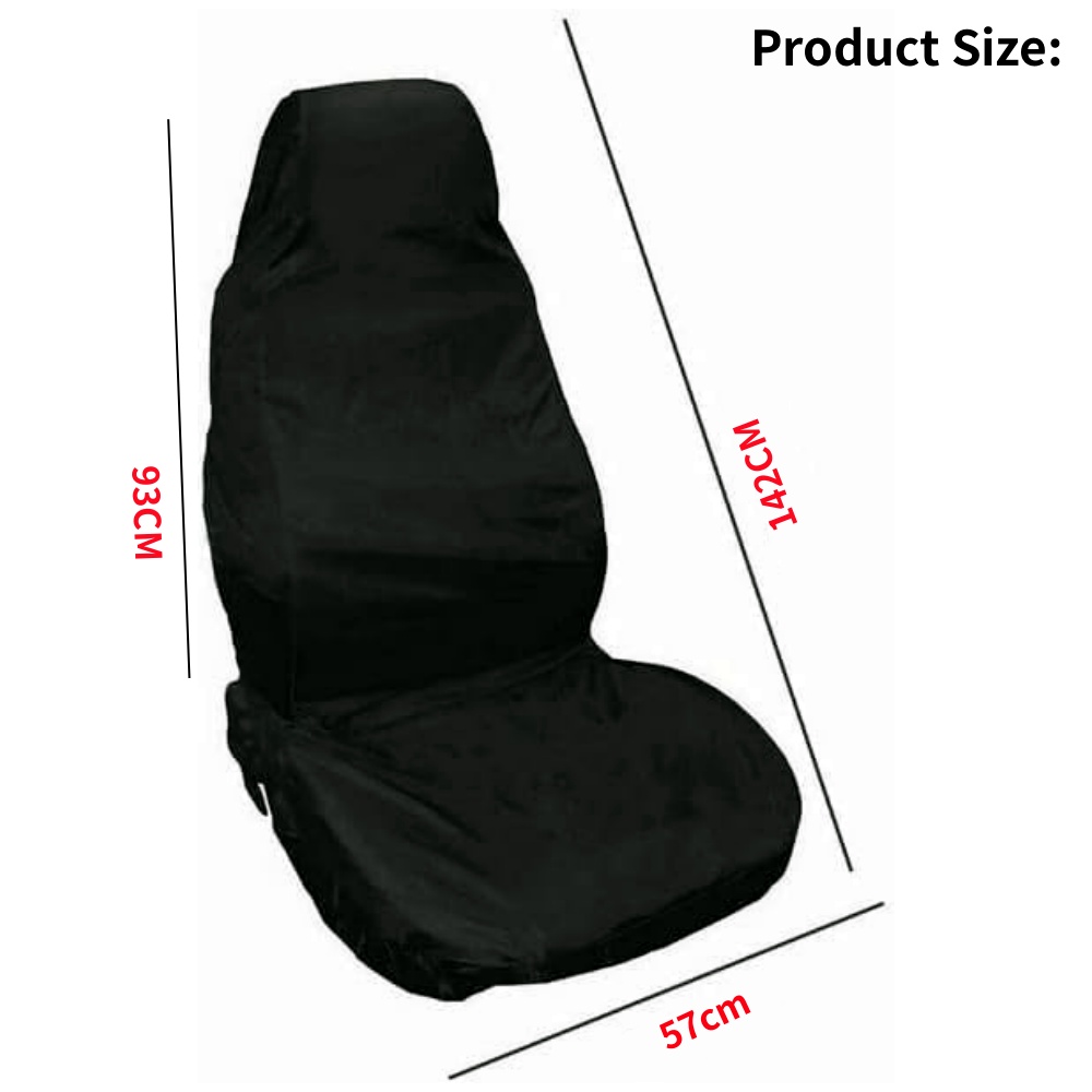 Housse de protection universelle pour siège de voiture, 1 pièce, Anti-Pollution, noire, tapis de siège intérieur de voiture, imperméable, anti-poussière, accessoires: Default Title