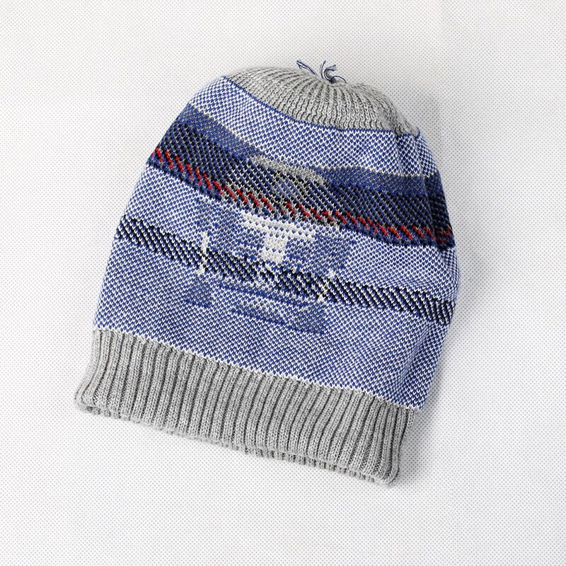 3-6years Kids Hat Winter Children Cap Girls Boys Knitted Winter Beanies Hat For Kids Cotton Solid Children Hat