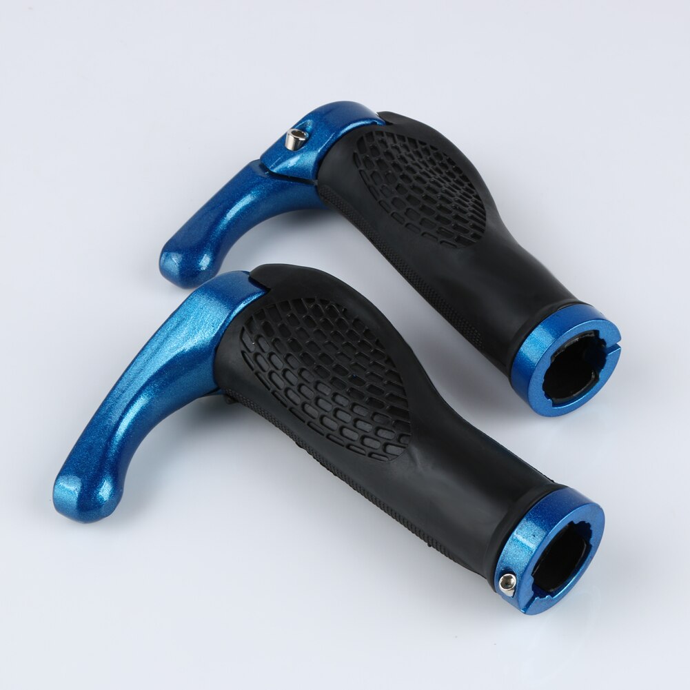 Antidérapant vélo poignée ergonomique vtt VTT guidon en caoutchouc poignées cyclisme verrouillage-On extrémités vélo accessoires