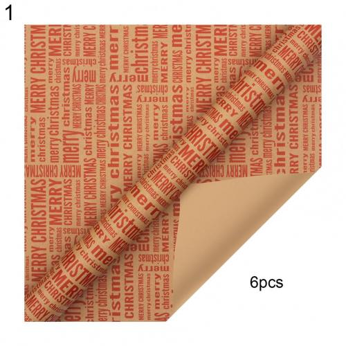 Lightweight Great Single-sided Pattern Packing Paper Paper Christmas Wrapping Paper Attractive for Home: 1