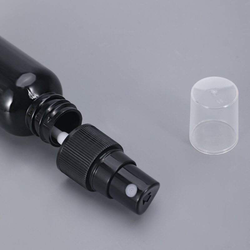 10Pcs Draagbare Lege Plastic Spuitfles Pet Verstuiver Navulbare Fles Vloeibare Ontsmettingsmiddel Container 30Ml/50Ml/100Ml