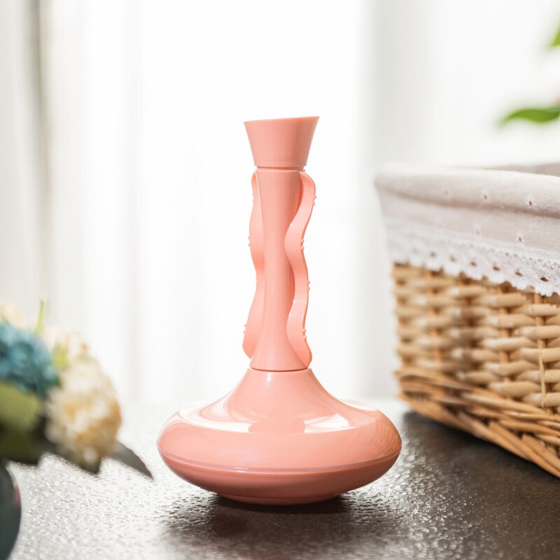 Ultrasonic whirlpool washing machine mini portable travel washer underwear socks small super shock wave washing machine: Lavender