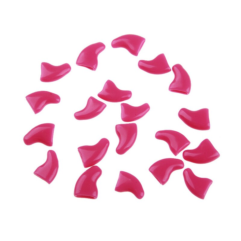 Cat Nail Cover Silicone Soft Anti-Scratch Cat Paw Nail Caps Pet Nail Protector Paw Beauty Fingernail Claw Care For Cat Kitten: 5